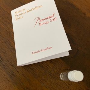 Maison Francis Kurkdjian Baccarat sample NIB